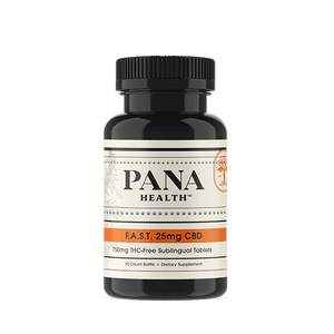 Panacea Life F.A.S.T. CBD 25 mg Tablets - PhytoRite.com