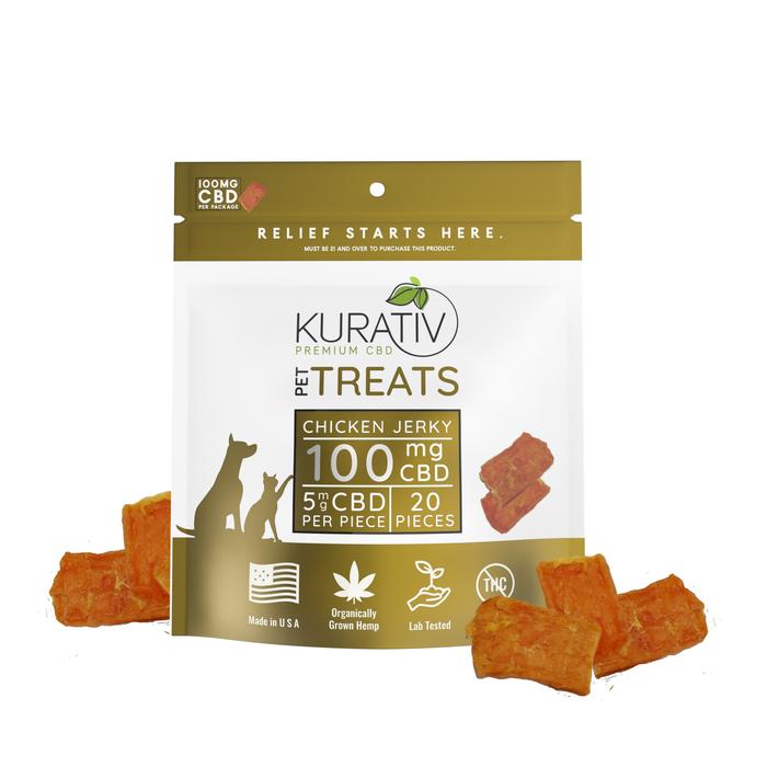 Chicken Jerky pet CBD treats - PhytoRite.com