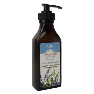 WholeMade Lavender Massage Oil - PhytoRite.com