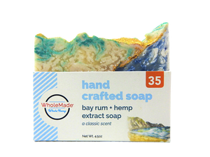 Bay Rum Hemp Soap