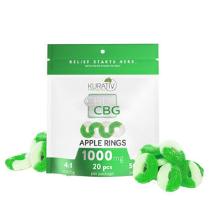CBD : CBG 1000mg Apple Gummies - Phytorite