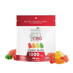 CBD : CBG 1000mg Gummy Bears - Phytorite