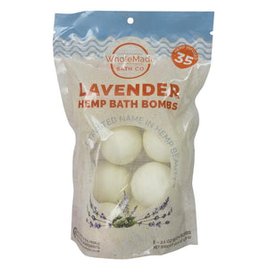 WholeMade 8 Pack Bath Bombs lavender - PhytoRite.com